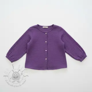 Dubbelgasväv/muslin violet
