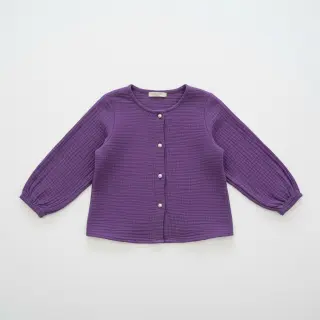 Dvojitá gázovina/mušelín violet
