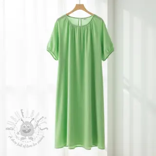 Dubbelgasväv/muslin light lime