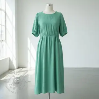 Dubbelgasväv/muslin peppermint ORGANIC