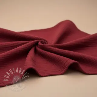 Dubbelgasväv/muslin wine ORGANIC