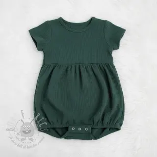 Dubbelgasväv/muslin old green ORGANIC