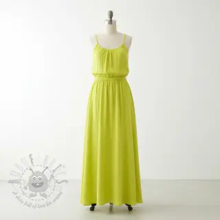 Dubbelgasväv/muslin NEON YELLOW ORGANIC