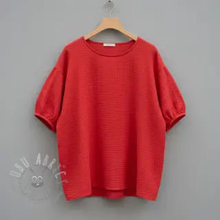 Dubbelgasväv/muslin tomato