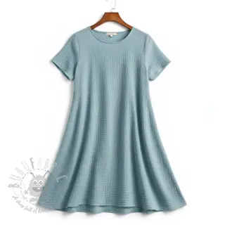 Dubbelgasväv/muslin teal