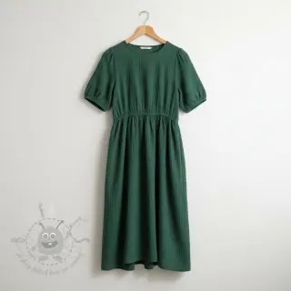 Dubbelgasväv/muslin old green