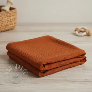Dubbelgasväv/muslin rust