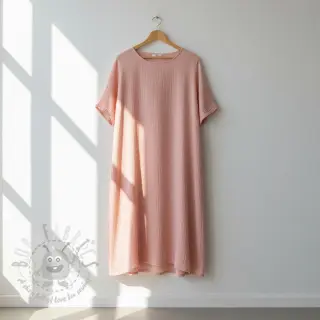 Dubbelgasväv/muslin light rose