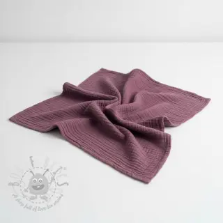 Dubbelgasväv/muslin purple