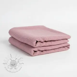 Dubbelgasväv/muslin lilac