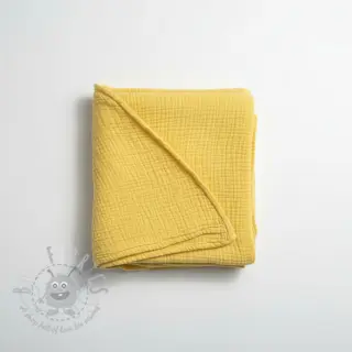 Dubbelgasväv/muslin soft yellow