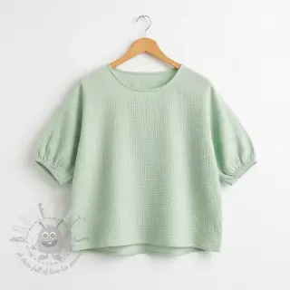Dubbelgasväv/muslin mint