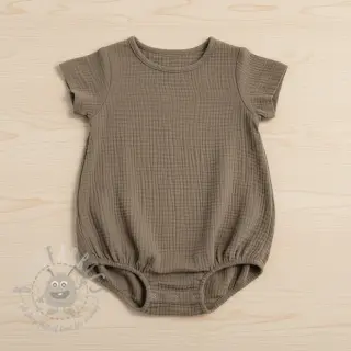 Dubbelgasväv/muslin sand ORGANIC
