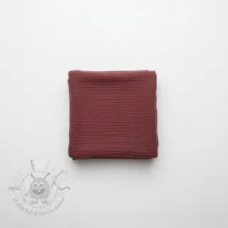 Dubbelgasväv/muslin rouge ORGANIC