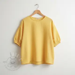 Dubbelgasväv/muslin soft yellow ORGANIC