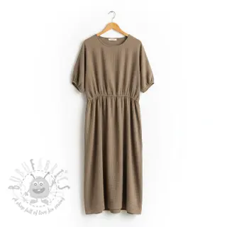 Dubbelgasväv/muslin sand
