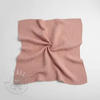 Dubbelgasväv/muslin soft rose
