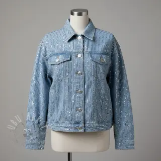 JEANS Punchy Sequins design Och