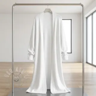 Tröjtrikå BABY KNIT white