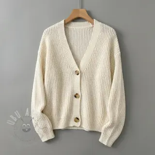 Tröjtrikå BABY KNIT off white