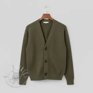 Tröjtrikå BABY KNIT camo green