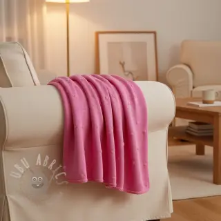Tröjtrikå BIG KNIT DOT pink