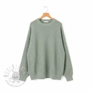 Tröjtrikå BIG KNIT mint