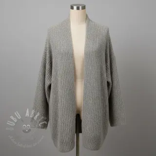 Tröjtrikå BIG KNIT stone
