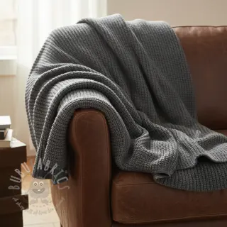 Tröjtrikå BIG KNIT dark grey