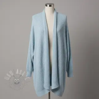 Tröjtrikå BIG KNIT baby blue