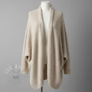 Tröjtrikå BIG KNIT natural