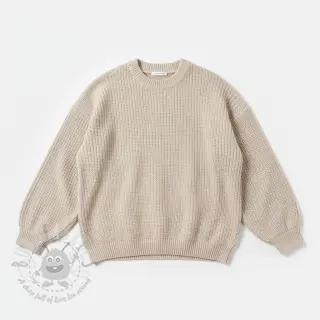 Tröjtrikå BIG KNIT natural