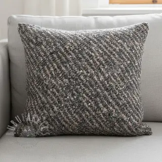 Stickat tyg SPANGLE powder grey