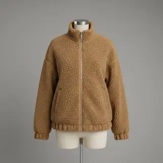 Kabátovina TEDDY camel