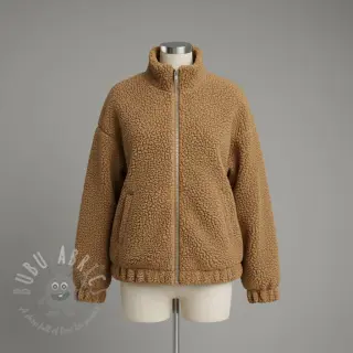 Kappmaterial TEDDY camel