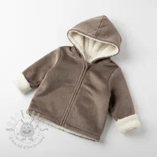 Babyplysch TEDDY Bunny taupe