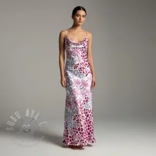 Satin ROYAL MICRO Abstarct white