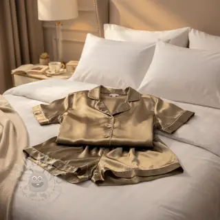 Satin SOIVÉ beige