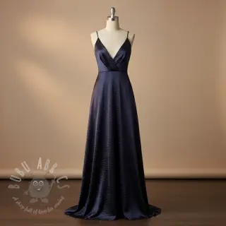 Satin DION navy
