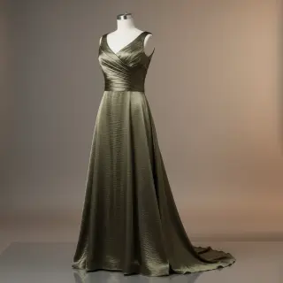 Satén DION camo green
