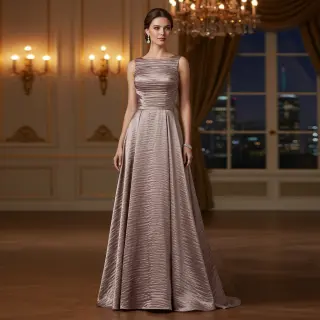 Satén DION rose gold