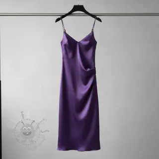 Satin SOIVÉ purple