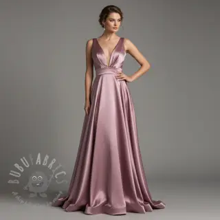 Satin SOIVÉ old rose
