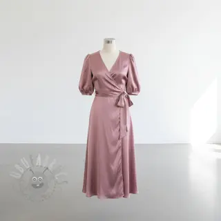 Satin SOIVÉ old rose