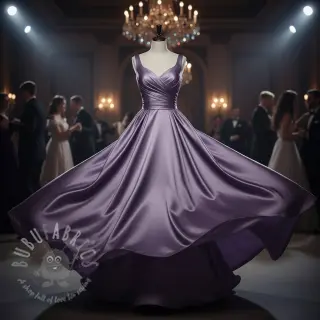 Satin SOIVÉ lilac