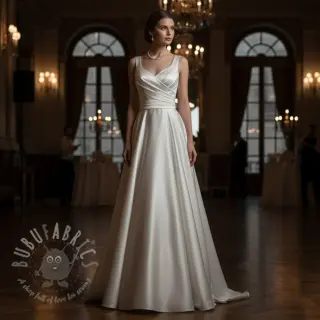 Satin SOIVÉ off white