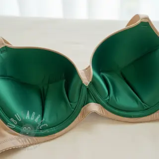 Satin dark green