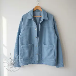 Manchester 6W WASHED STRETCH light blue