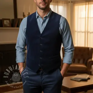 Manchester 6W WASHED STRETCH navy