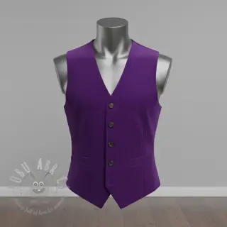 Manchester 6W WASHED STRETCH purple